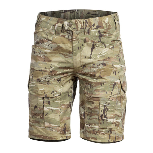 Pantaloni Lycos Short Pants -Camo Pentacamo Pentagon Tactical - Confort Tactic Superior și Versatilitate Maximă