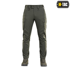 Pantaloni M-Tac Aggressor Summer Flex - Army Olive, Ușori și Rezistenți