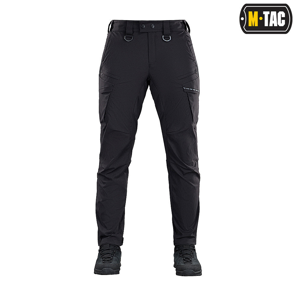 Pantaloni M-Tac Aggressor Summer Flex - Negri, Ușori și Rezistenți
