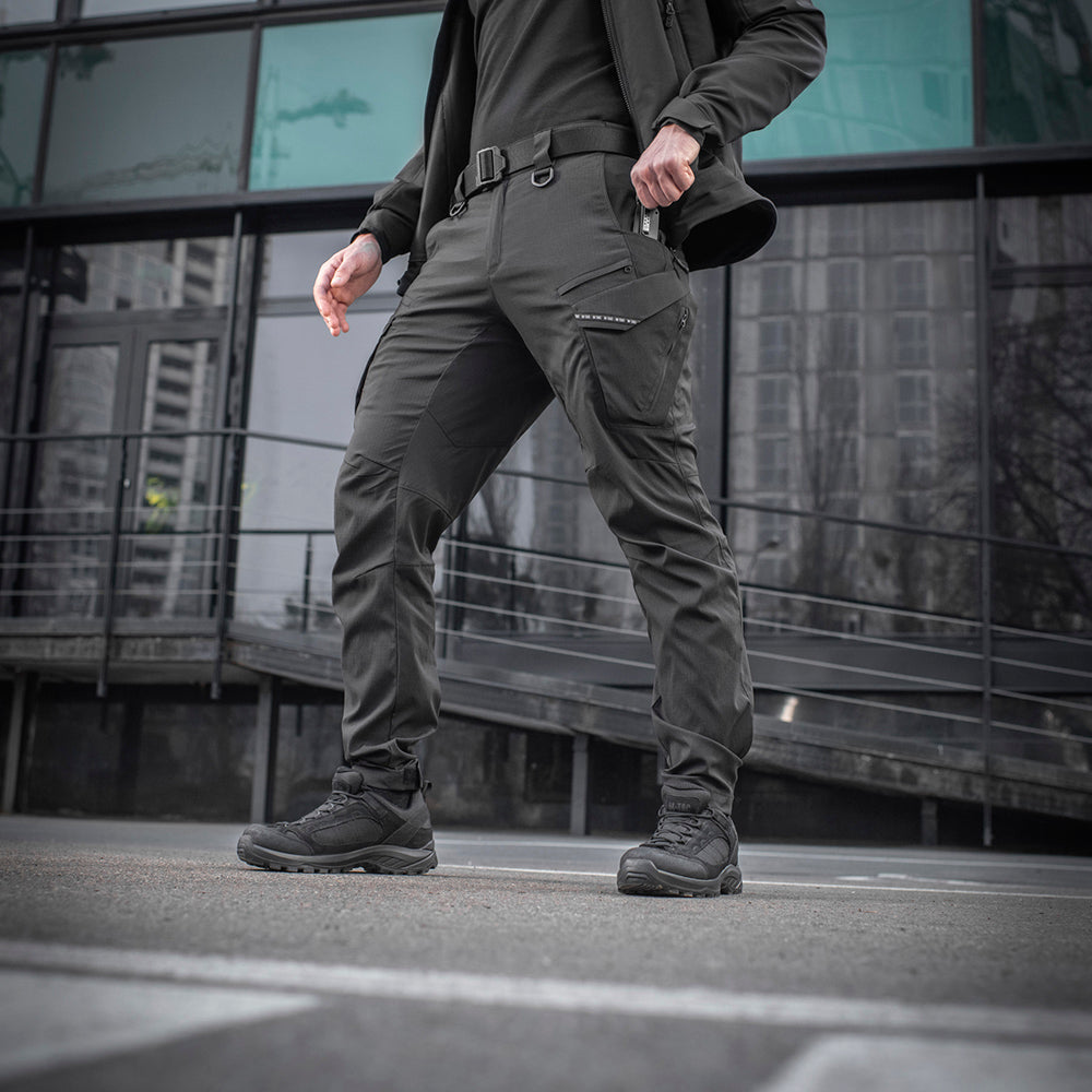 Pantaloni M-Tac Aggressor Summer Flex - Negri, Ușori și Rezistenți