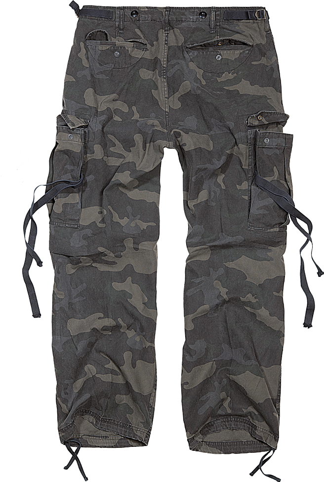 Pantaloni M65 Vintage Dark Camo Brandit - Durabilitate si Stil