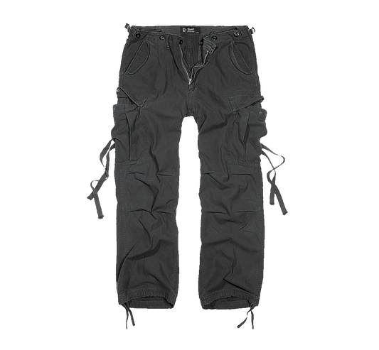Pantaloni M65 Vintage Negru Brandit - Durabilitate si Stil