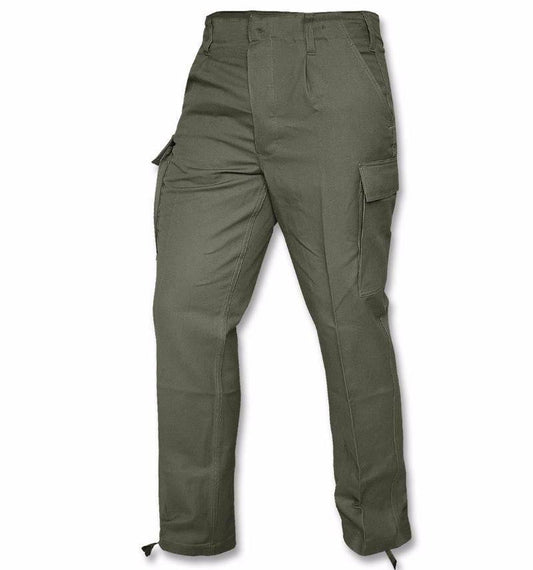 Pantaloni Mil-Tec German Moleskin – 100% Bumbac, 300 g/m², Oliv