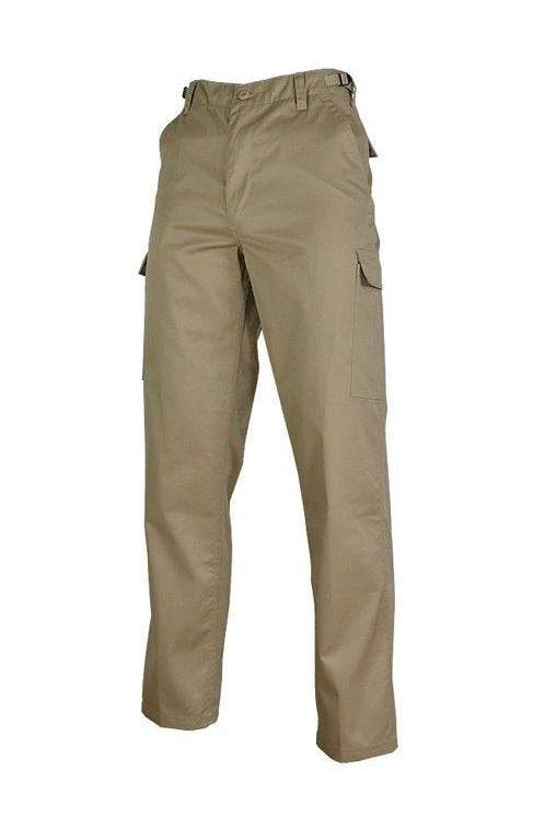Pantaloni Mil-Tec US Ranger BDU – Fără Întărituri, 6 Buzunare, Kaki