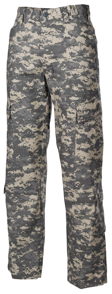 Pantaloni Militari ACU US AT-digital MFH - Rip Stop, Talie Ajustabilă