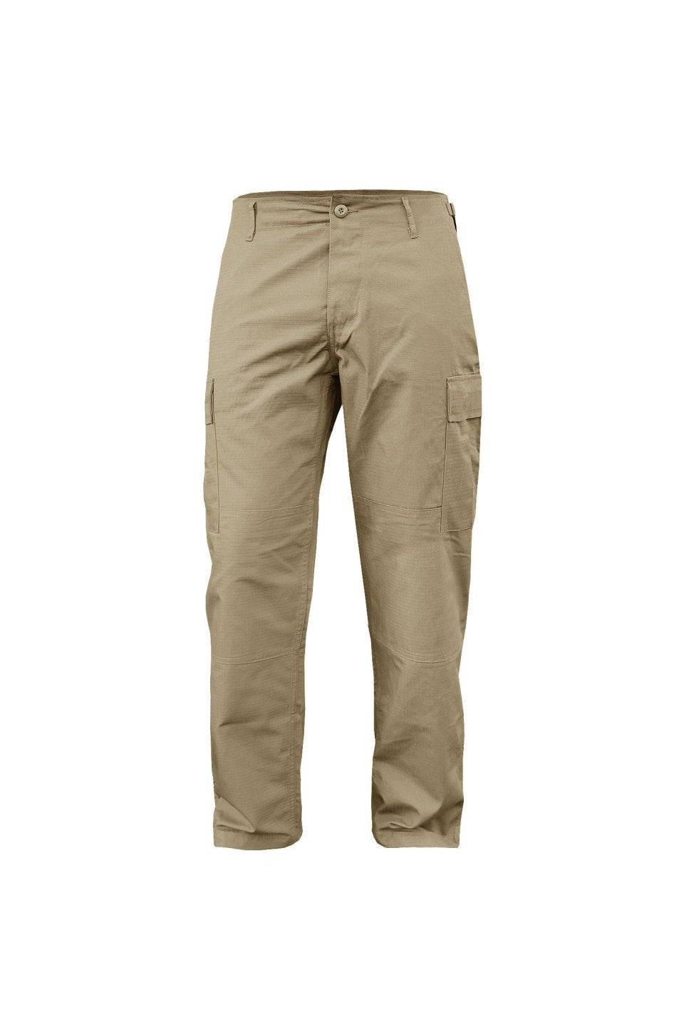 Pantaloni Militari Bdu Ripstop Kaki