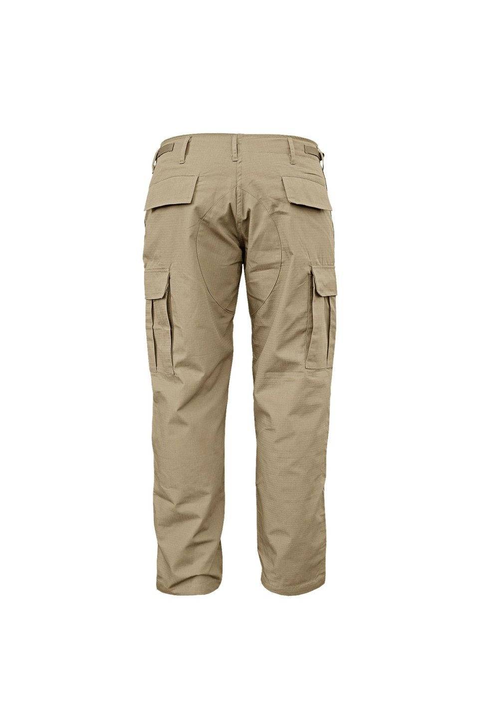 Pantaloni Militari Bdu Ripstop Kaki