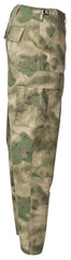 Pantaloni Militari BDU US HDT-camo FG MFH - Rip Stop, Talie Ajustabilă