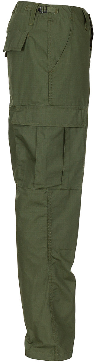 Pantaloni Militari BDU US Oliv MFH - Ripstop, 6 Buzunare