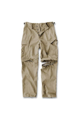 Pantaloni Militari Bdu Zip-Off Kaki