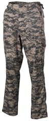 Pantaloni Militari US BDU AT-digital MFH - 6 Buzunare, Talie Ajustabilă