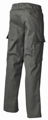 Pantaloni Moleskin Oliv MFH - Standard BW, Închidere Nasturi