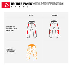 Pantaloni Moto ADV DriTour 7.5 Leatt - Impermeabili & Protecții