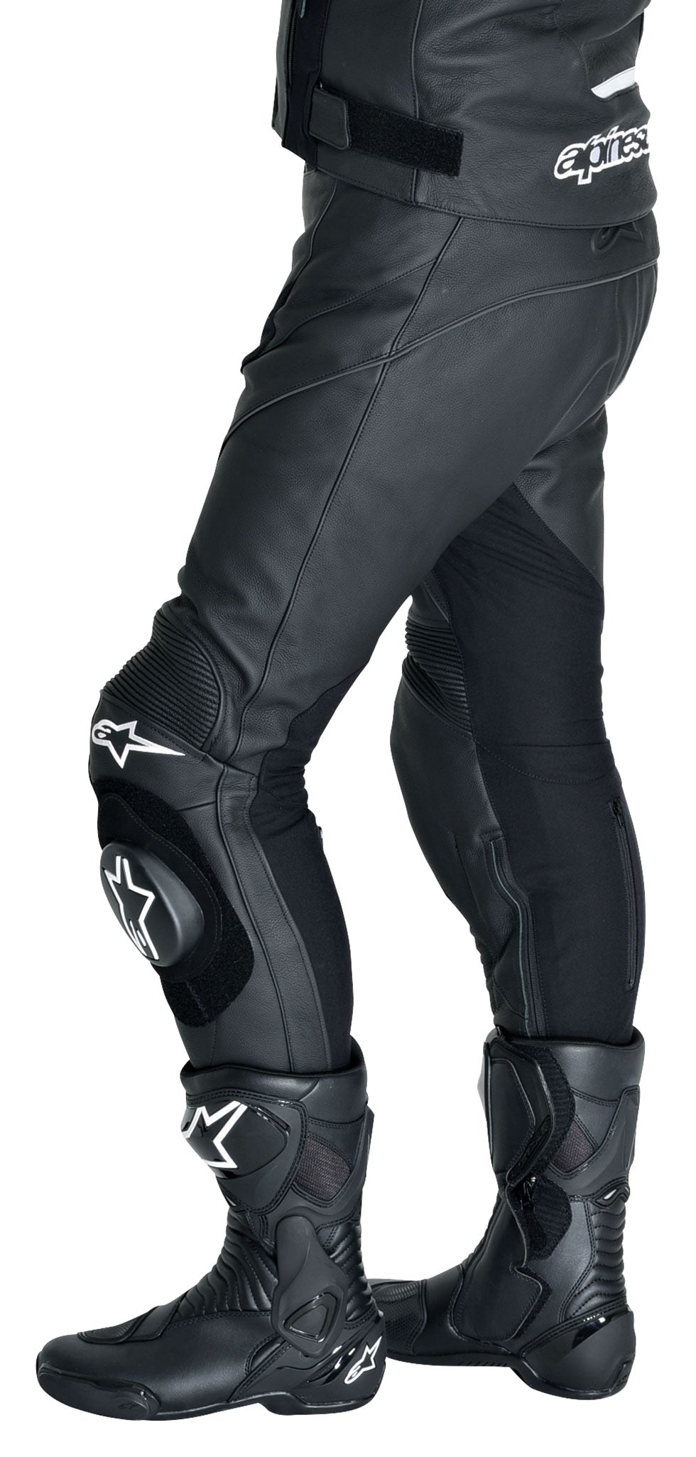 Pantaloni Moto Alpinestars Missile LE - Piele, Protecții, Air-Vents