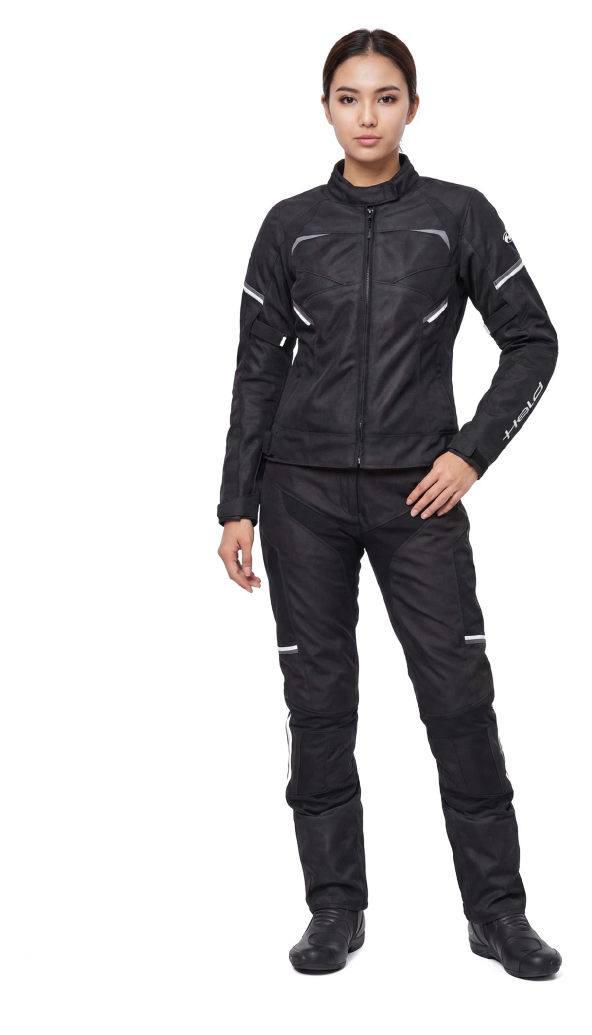 Pantaloni Moto Amalfi 2 Base Louis Damă - Respirabili, Protecție Clasa A