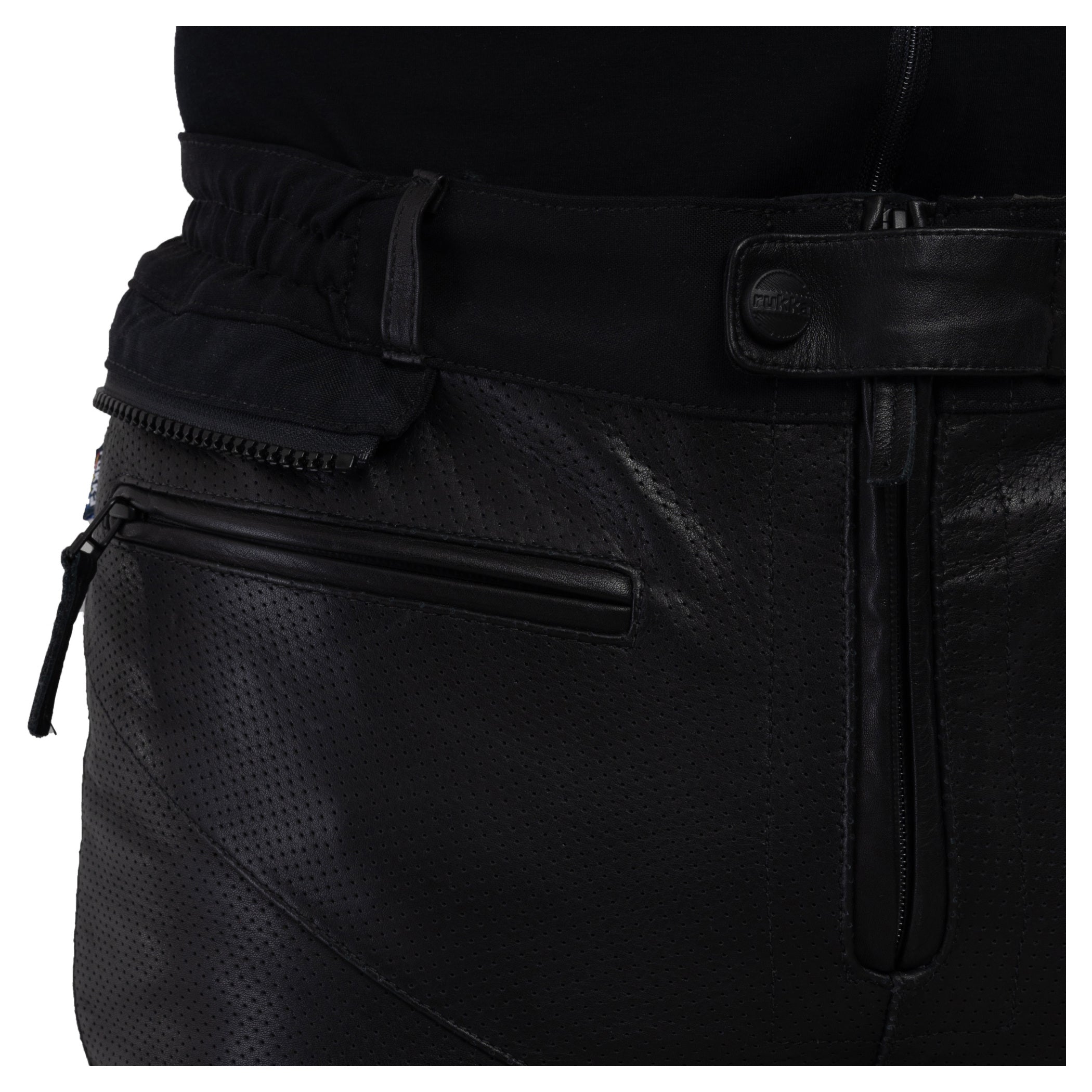 Pantaloni Moto Aramen Rukka - Piele, Impermeabili, Protecții D3O