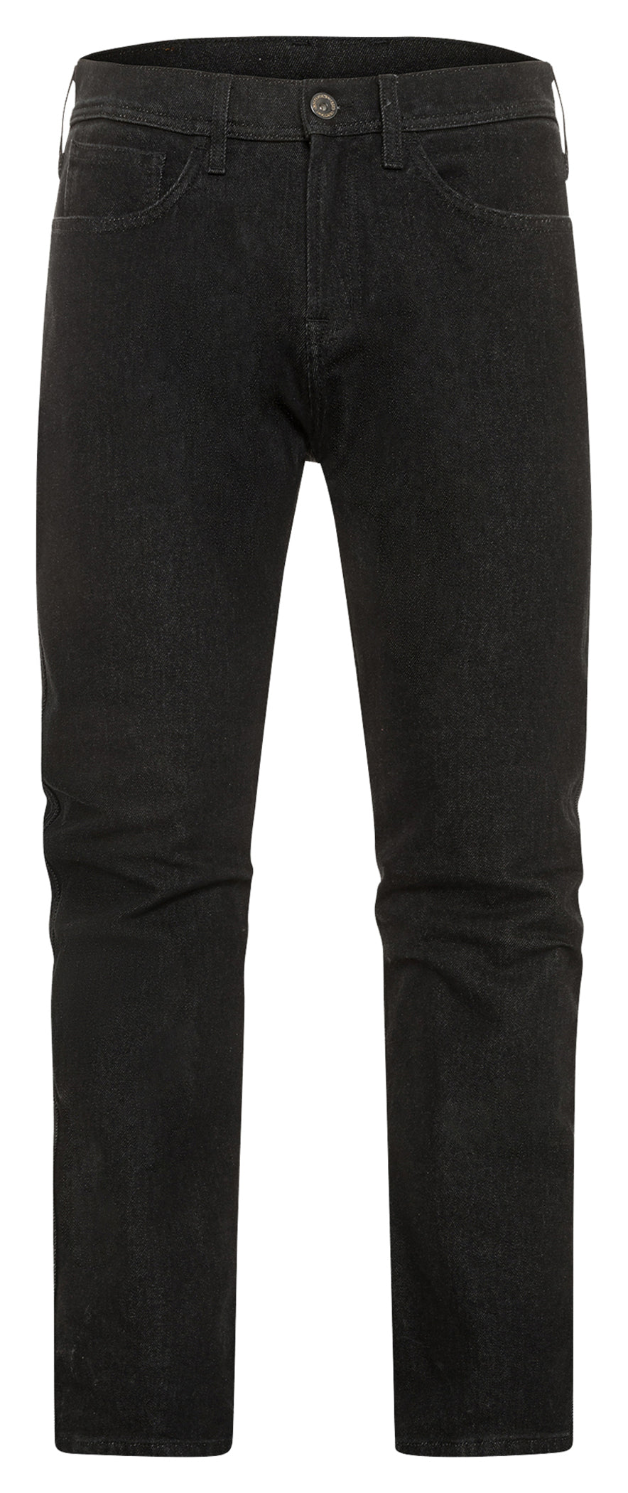 Pantaloni Moto Blugi Hunter Black Rokker - Protecție AA, Straight Fit