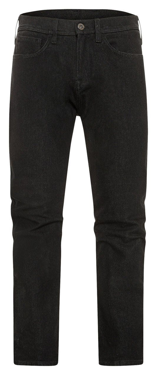 Pantaloni Moto Blugi Hunter Black Rokker - Protecție AA, Straight Fit
