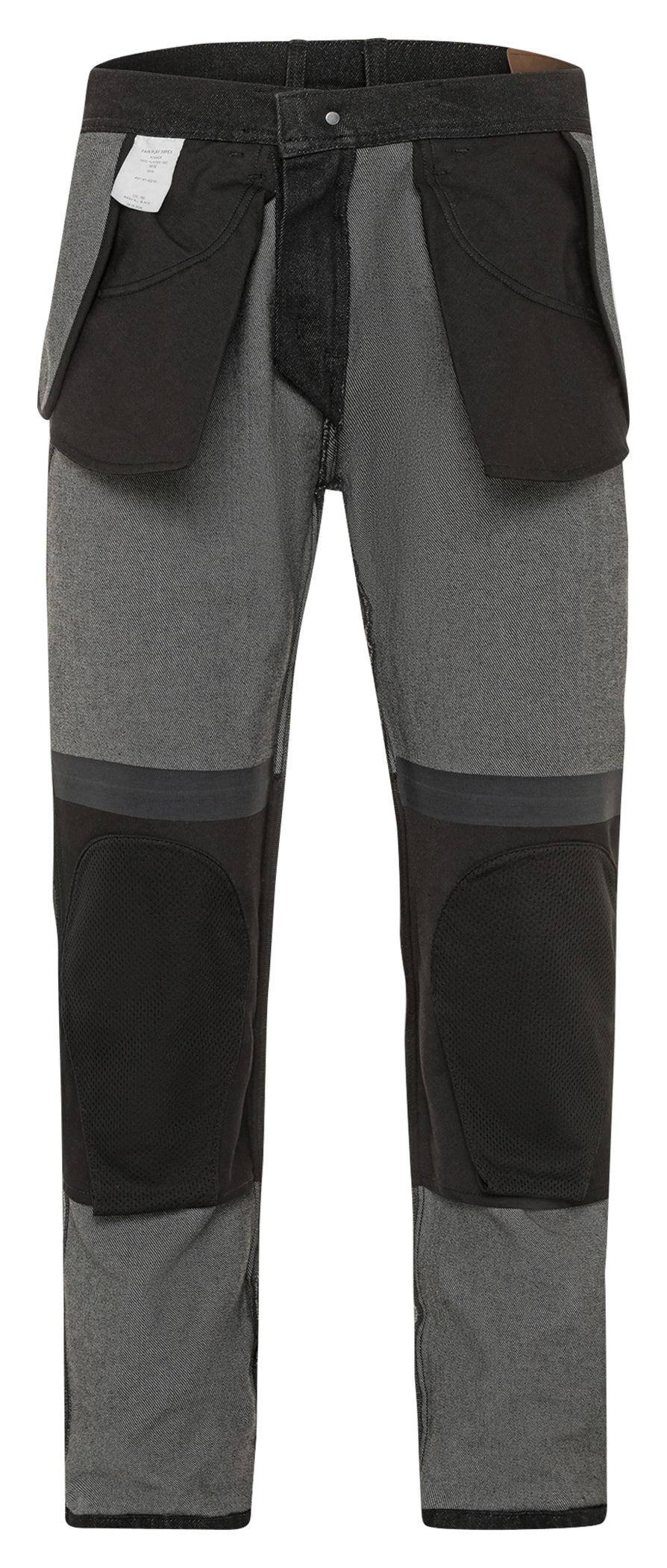 Pantaloni Moto Blugi Hunter Black Rokker - Protecție AA, Straight Fit