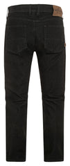 Pantaloni Moto Blugi Hunter Black Rokker - Protecție AA, Straight Fit