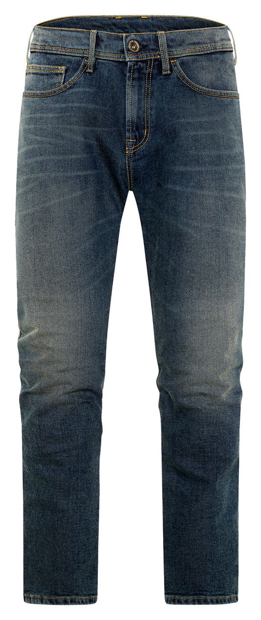 Pantaloni Moto Blugi Hunter Blue Rokker - Protecție AA, Confort