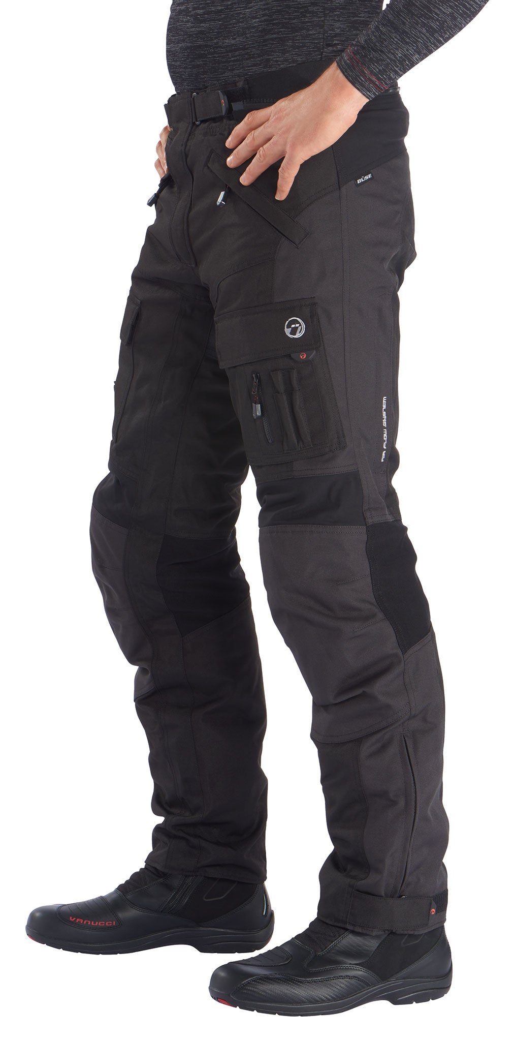 Pantaloni Moto Bormio Büse - Respirabili, Impermeabili, Protecții
