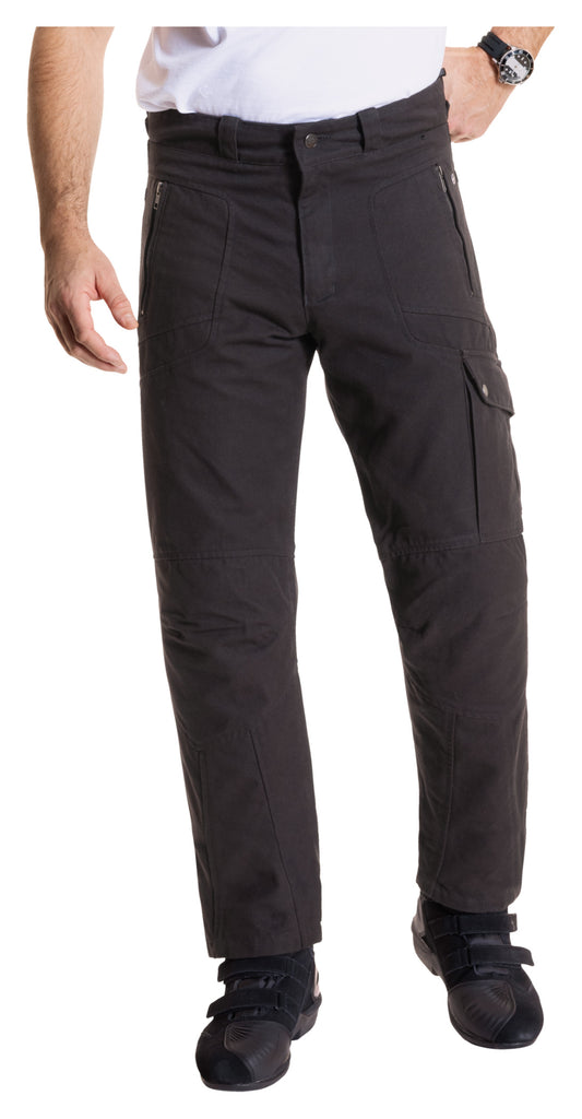 Pantaloni Moto Cargo Fastway T-2207 - Bumbac, Protecții Genunchi