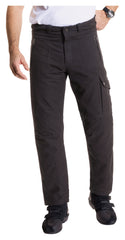 Pantaloni Moto Cargo Fastway T-2207 - Bumbac, Protecții Genunchi