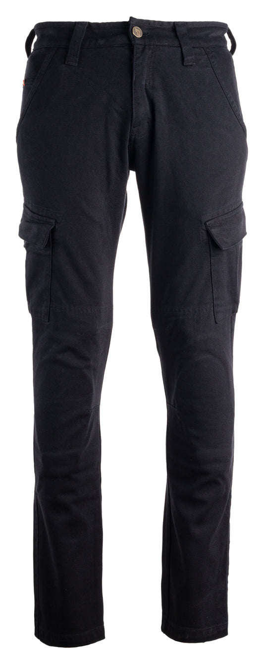 Pantaloni Moto Cargo Nate Black Riding Culture - Protecție AA