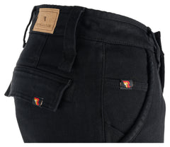 Pantaloni Moto Cargo Nate Black Riding Culture - Protecție AA