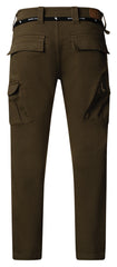 Pantaloni Moto Cargo Nate Olive Riding Culture - Protecție AA