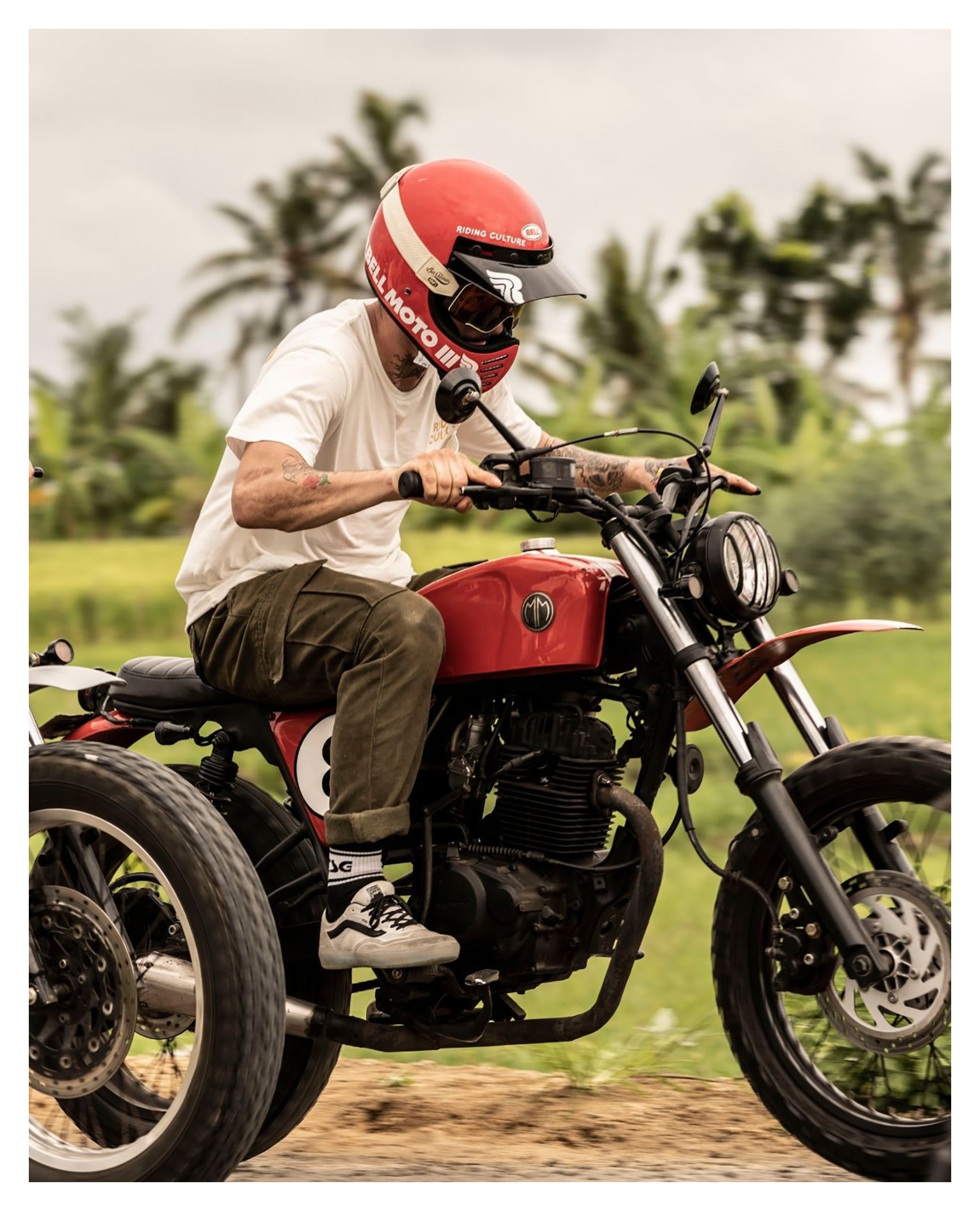 Pantaloni Moto Cargo Riding Culture - Protecție AA, Dyneema