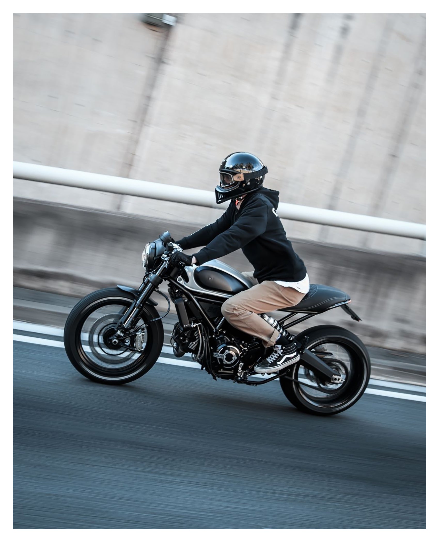 Pantaloni Moto Chino 2023 Riding Culture - Protecție AA, Dyneema