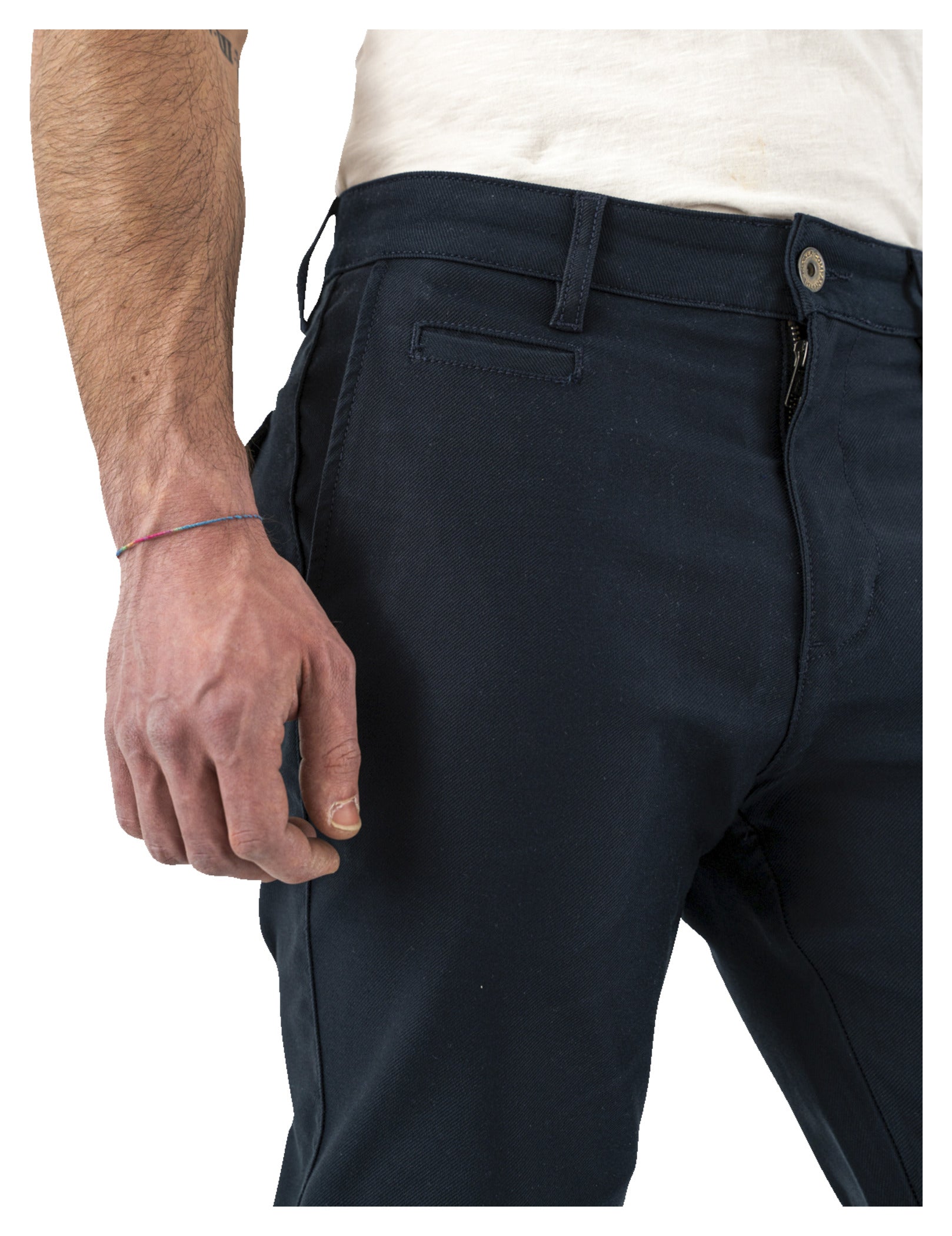 Pantaloni Moto Chino Louis - Rezistenți la abraziune, Respirabili