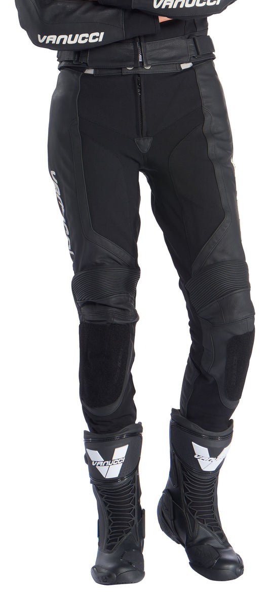 Pantaloni Moto Damă ART XIX Vanucci - Piele, Protecții, Confort