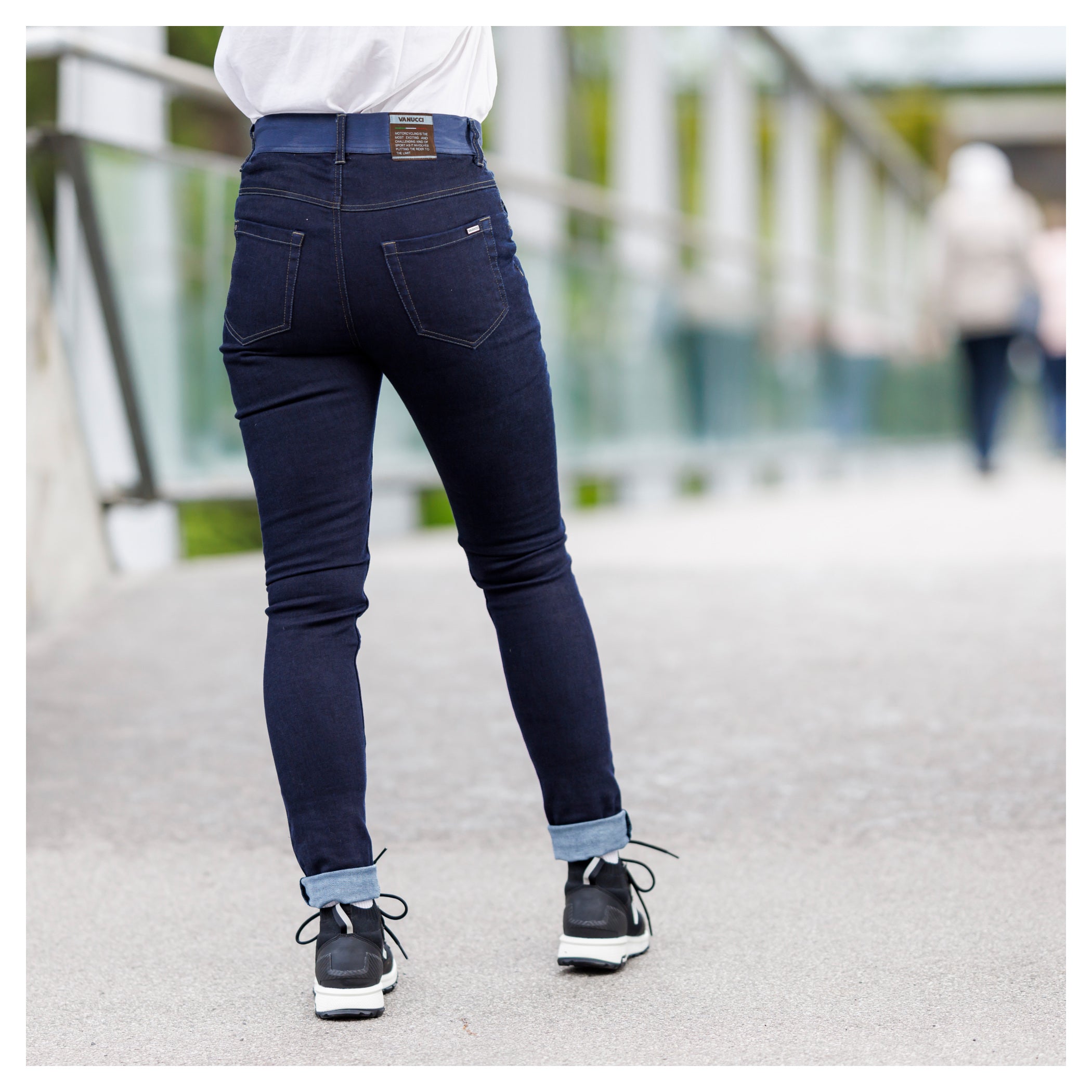 Pantaloni Moto Dama Vanucci VUT-1 Jeggings - Protecție și Stil Urban