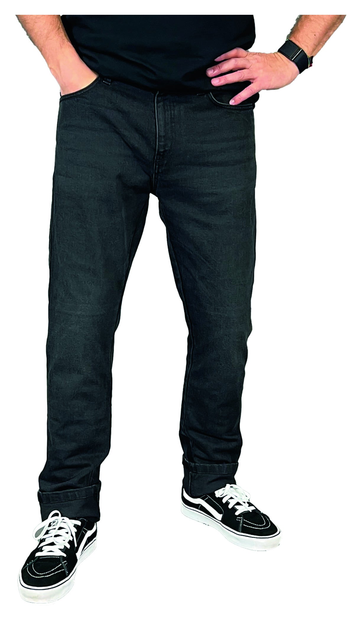 Pantaloni Moto DANY BLACK Riding Culture - Denim Cordura AA