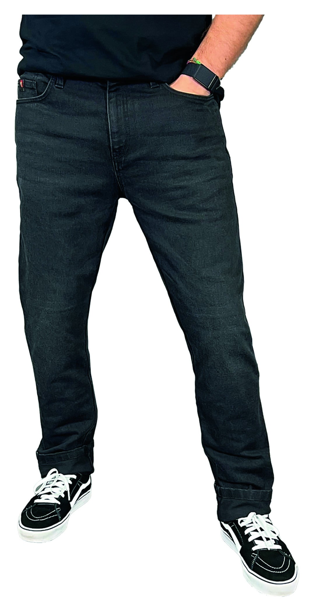 Pantaloni Moto DANY BLACK Riding Culture - Denim Cordura AA