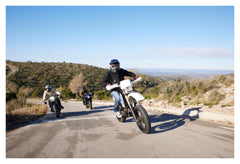 Pantaloni Moto Dave Blue - Protecție AAA, Denim Stretch