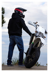 Pantaloni Moto Dave Blue - Protecție AAA, Denim Stretch