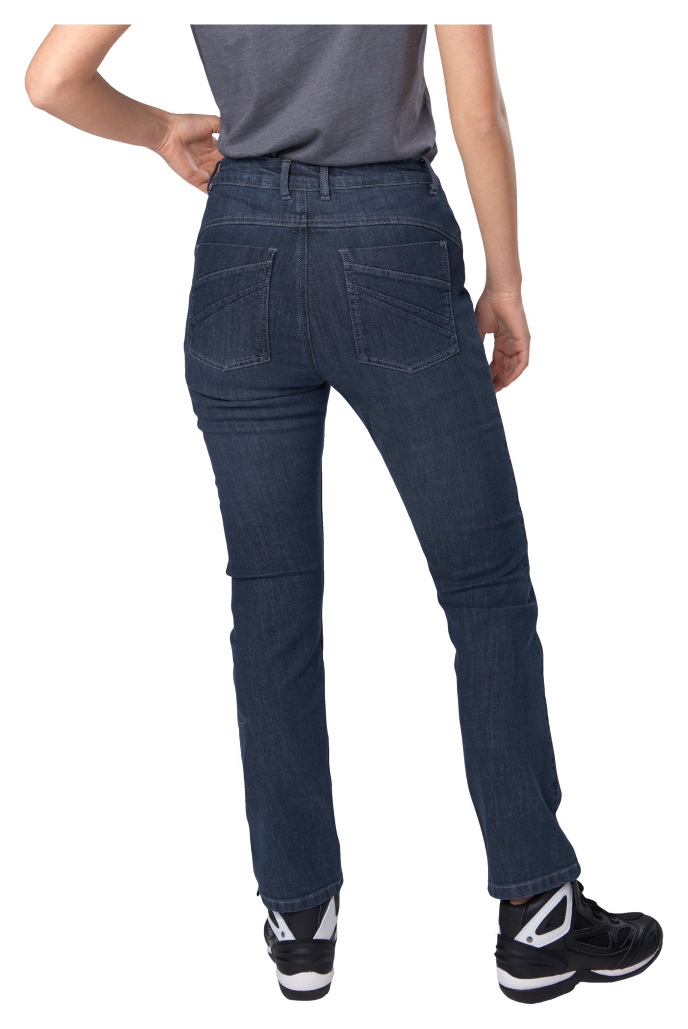 Pantaloni Moto Denim Femei 211 Fastway - Protecție Kevlar, Regular Fit