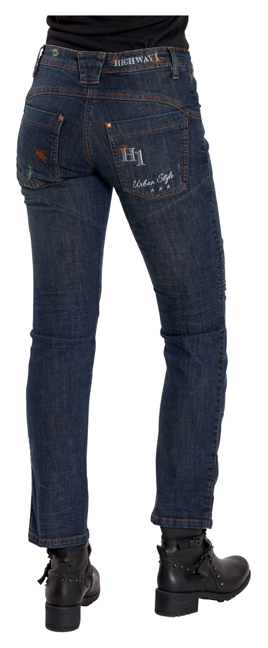 Pantaloni Moto Denim II Highway 1 Damă - Stil Urban & Protecție