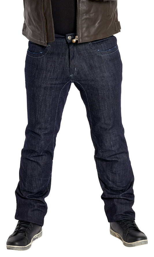 Pantaloni Moto Denim II Highway 1 - Protecție Aramidă, Stil Destroyed