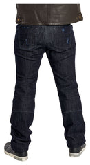 Pantaloni Moto Denim II Highway 1 - Protecție Aramidă, Stil Destroyed