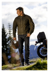 Pantaloni Moto Denim II Highway 1 - Protecție Aramidă, Stil Destroyed