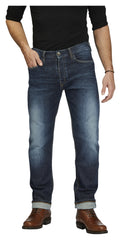 Pantaloni Moto Denim Iron Selvage 2020 Louis - Slim-Fit, Protecții Genunchi