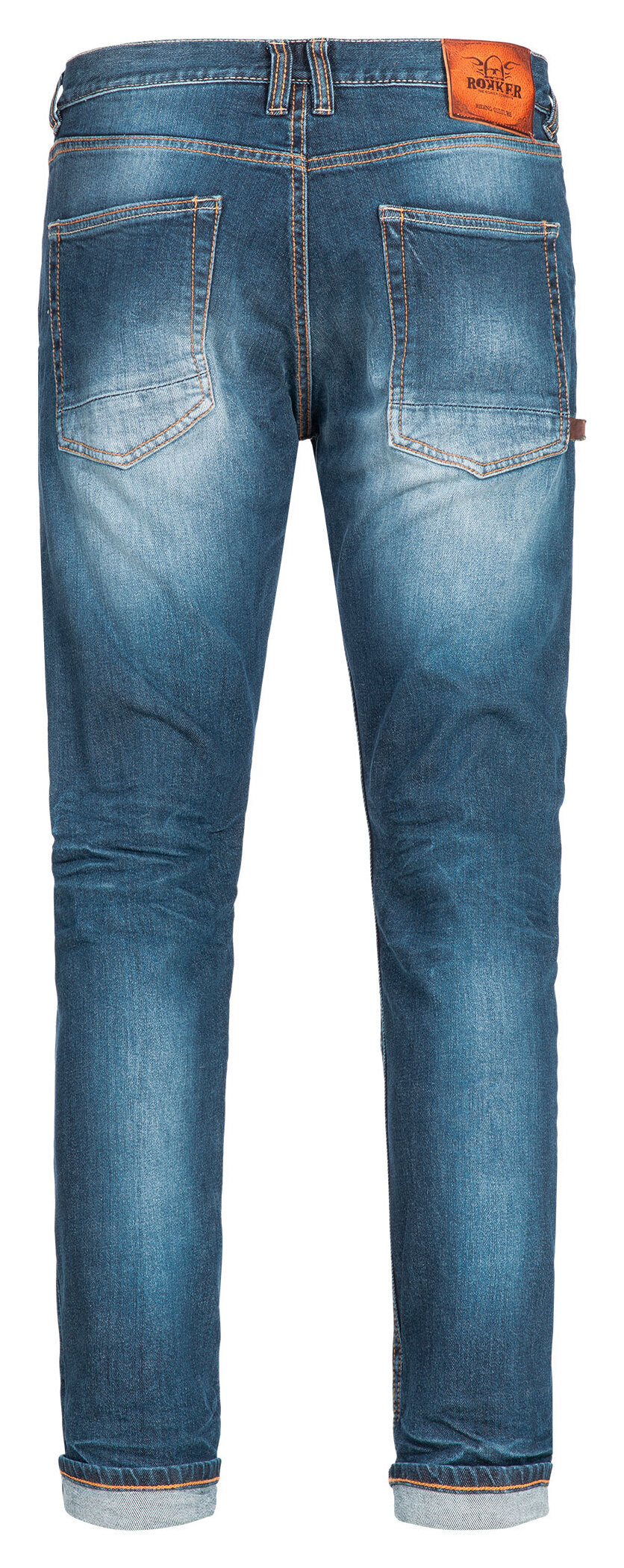 Pantaloni Moto Denim Iron Selvage 2020 Louis - Slim-Fit, Protecții Genunchi