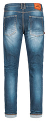Pantaloni Moto Denim Iron Selvage 2020 Louis - Slim-Fit, Protecții Genunchi
