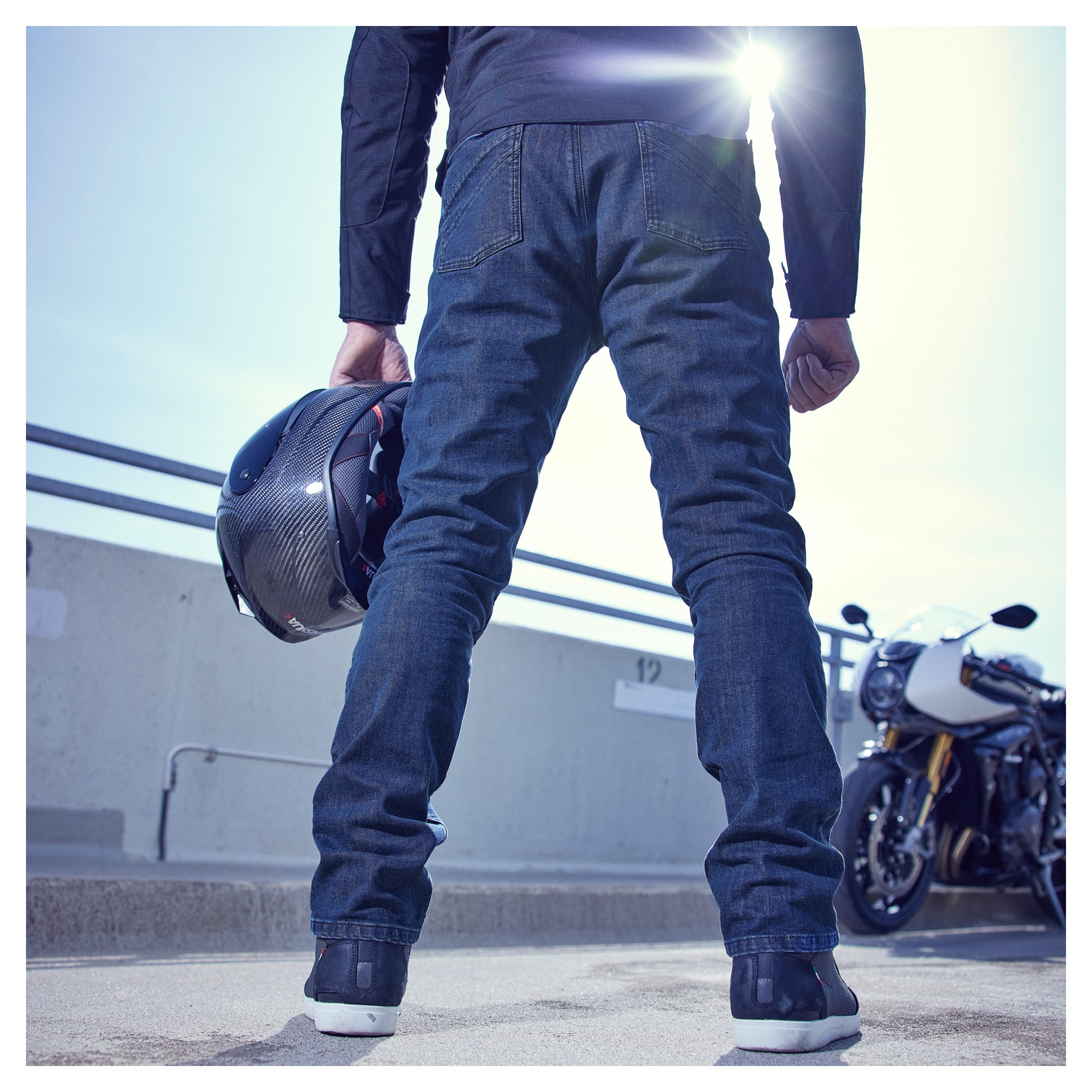 Pantaloni Moto Denim Men 211 Fastway - Protecție Aramidă, Stil Clasic