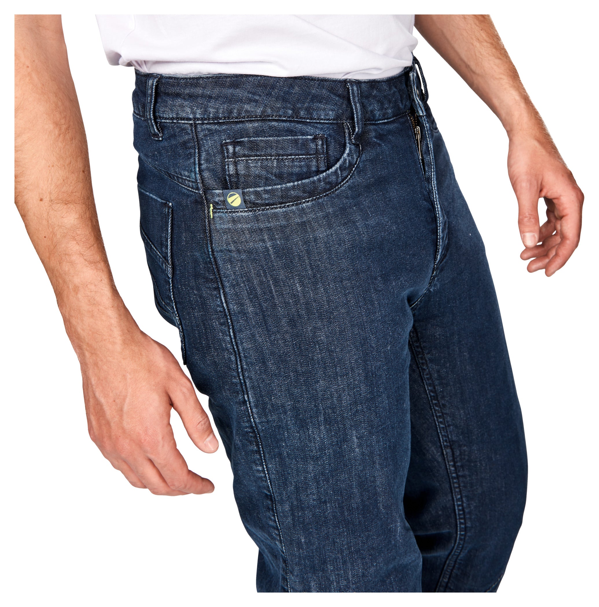 Pantaloni Moto Denim Men 211 Fastway - Protecție Aramidă, Stil Clasic